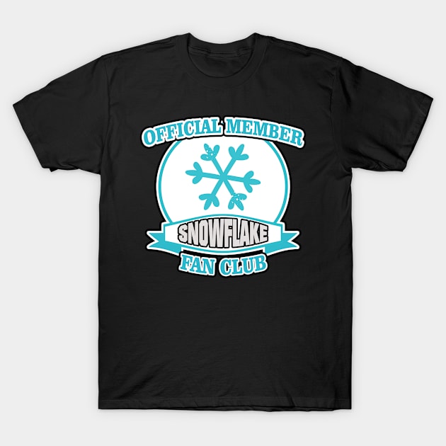 Official Member Fan Club SNOWFLAKE T-Shirt by Dooni Designs